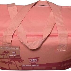 NWT:  Trader Joe’ Insulated Cooler Bag – 8 gallons:  Peach